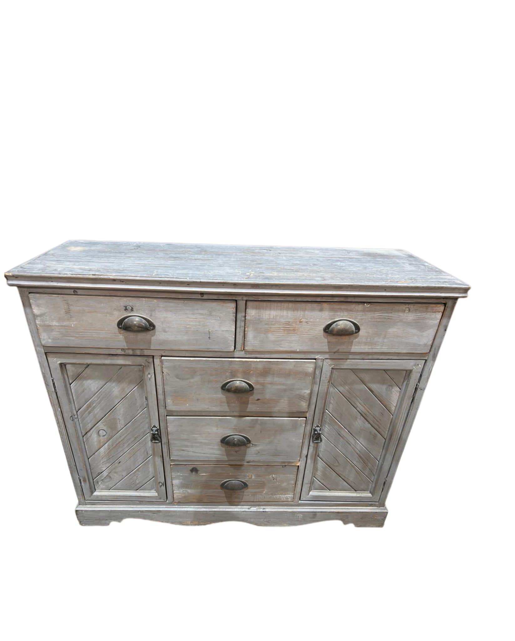 COMODA VINTAJE DE MADERA - Imagen 2