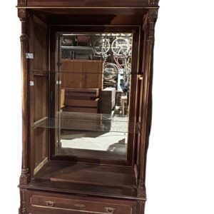 VITRINA ANTIGUA NOGAL