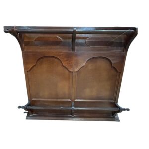 BARRA DE BAR DE MADERA PARA SALON