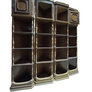 CONJUNTO MUEBLES DE ESQUINA DE MADERA