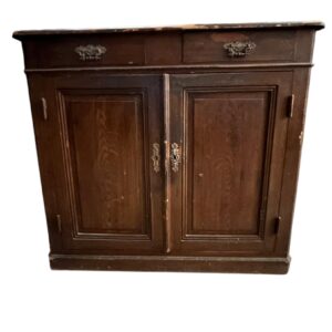 MUEBLE RECIBIDOR MADERA ANTIGUO