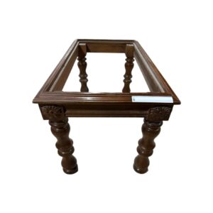 MARCO DE MESA DE MADERA OSCURA